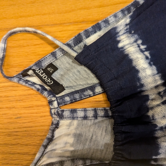 George tie-dye style maxi dress size small - Picture 3 of 5